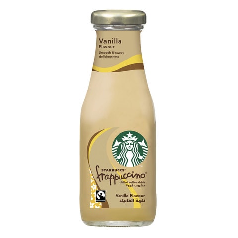 Starbucks Frappuccino Chilled Coffee Drink Vanilla Flavour 250ml
