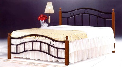 Double cot hotsell bed with mattress