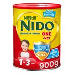 Buy Nestle Nido One Plus Little Kids Growing  Up Formula Milk Powder 900g in Kuwait