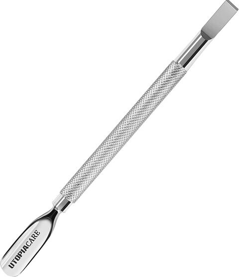 اشتري Utopia Care Cuticle Pusher And Spoon Nail Cleaner - Professional Grade Stainless Steel Cuticle Remover And Cutter - Durable Manicure And Pedicure Tool - For Fingernails And Toenails في الامارات