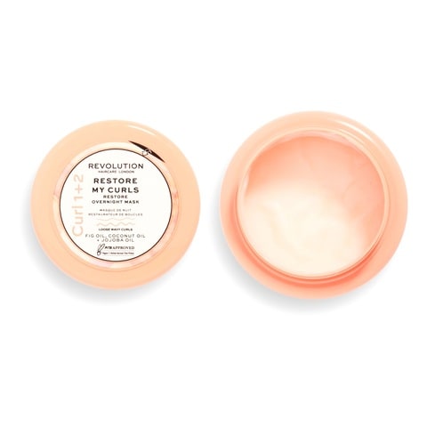 Revolution Haircare Restore My Curls Overnight Hair Mask Pink 220ml
