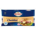 Buy President Burger Cheddar Cheese Slices 400g in Kuwait