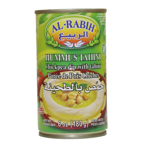 Al Rabih Hummus Chickpeas Dip With Tahini 180g