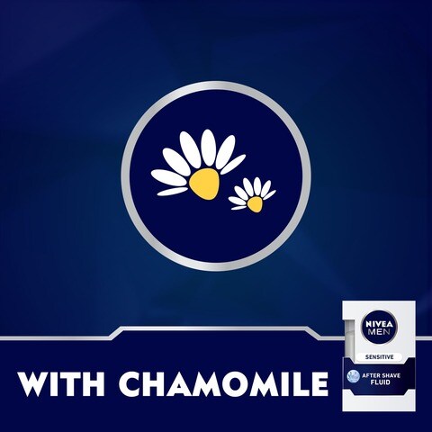 Nivea Men Sensitive After Shave Fluid With Chamomile And Hamamelis 100ml