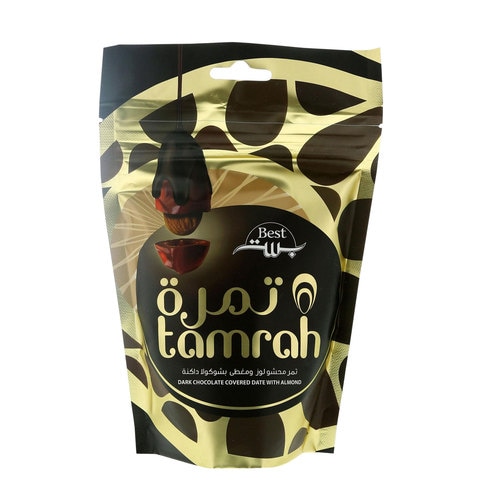 Best Tamrah Dark Chocolate Covered Date With Almond 100g