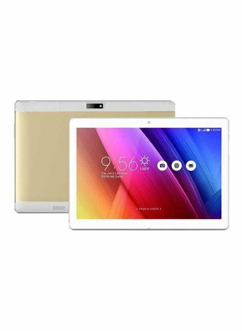 Discover Note3 Plus Tablet 10.1-Inch, 32GB, 4G, Wi-Fi, Quad Core, Dual Camera - Gold