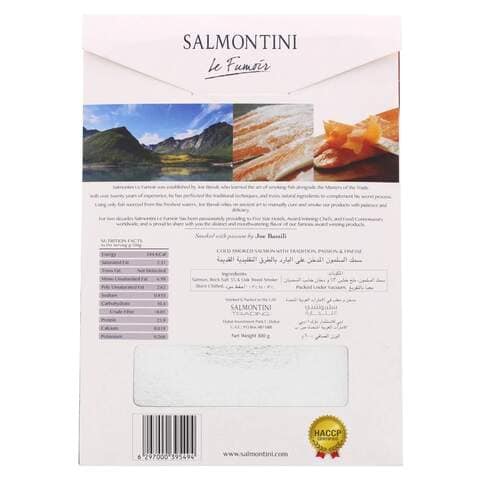 Salmontini Norway Smoked Salmon 100g