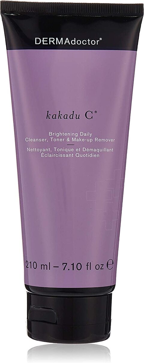 Dermadoctor Kakadu C Cleanser, Toner &amp; Makeup Remover, 210 ml