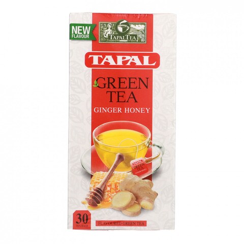 Tapal green Tea Ginger Honey (Pack of 30)
