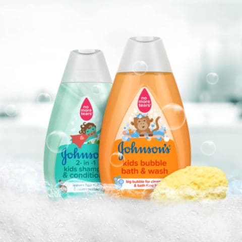 Johnson&#39;s 2-in-1 Kids Shampoo &amp; Conditioner 200ml