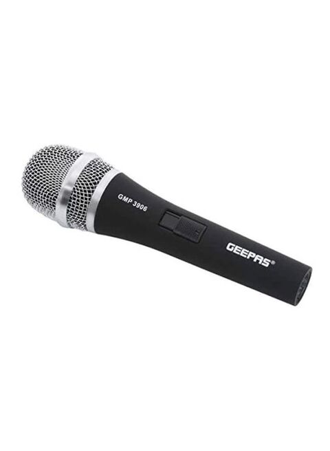 Buy Geepas Wireless Microphone Gmp3906 Black Silver Online Shop