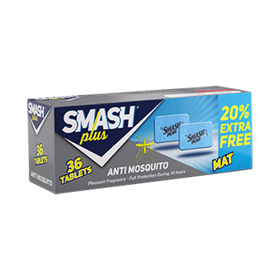 Buy Smash Plus Anti Mosquito Mat 60 Tablets Online - Shop Cleaning