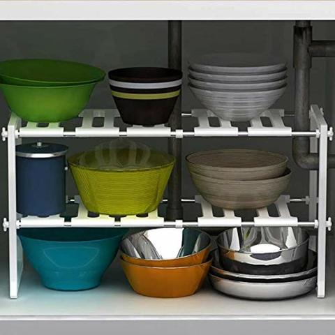 Under Sink Organizer For Kitchen And Toilet, multipurpose storage rack for house