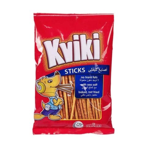 Podravka Kviki Sticks With Sea Salt 100g