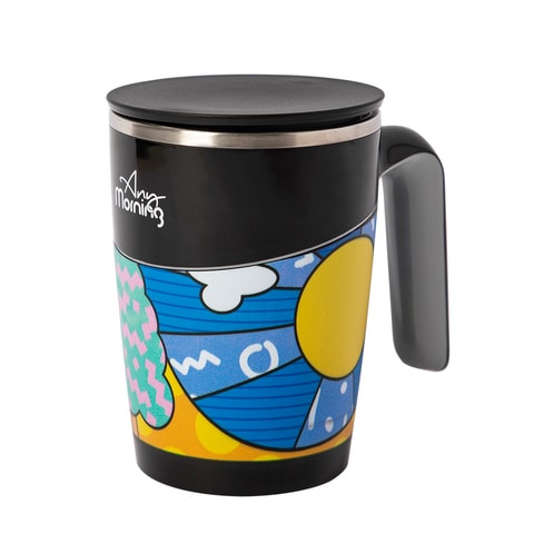 Buy Any Morning Stainless Steel Coffee Mug, Unspillable Coffee Cup