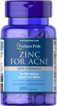 Puritan&#39;s Pride Zinc For Acne Mineral Supplement - 100&#39;s