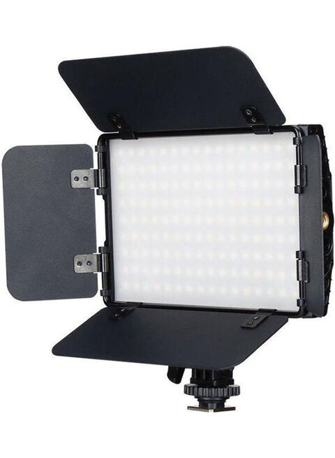 Cambee مصباح LED للفيديو بقدرة 15 وات أسود