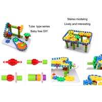 Gear Shape Blocks Educational Toys For Kids
