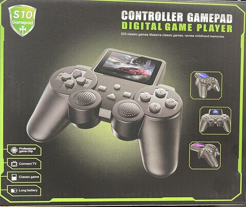 Buy Generic GamePad S10 Controller Gamepad Digital Game Player 520 Games In  1 Device - Black Online - Shop Electronics & Appliances on Carrefour UAE