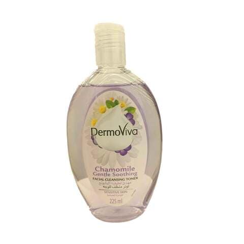 DermoViva Chamomile Gentle Soothing Facial Cleansing Toner For Sensitive Skin 225ml