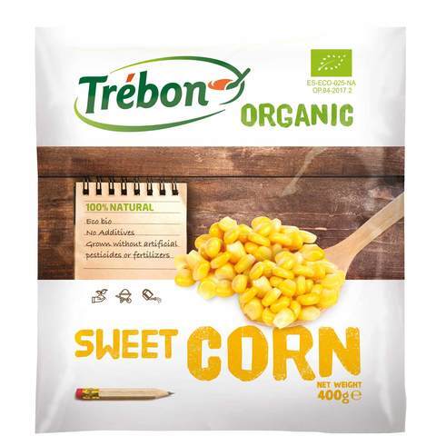 Trebon Organic Sweet Corn 400g