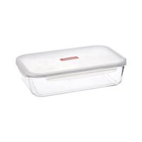 Lock &amp; Lock Oven Glass Rectangular Food Container Clear 3.6L