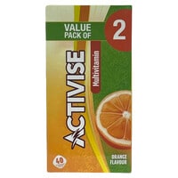 Activise Multivitamin Orange Flavour Effervescent 20 Tablet Pack of 2