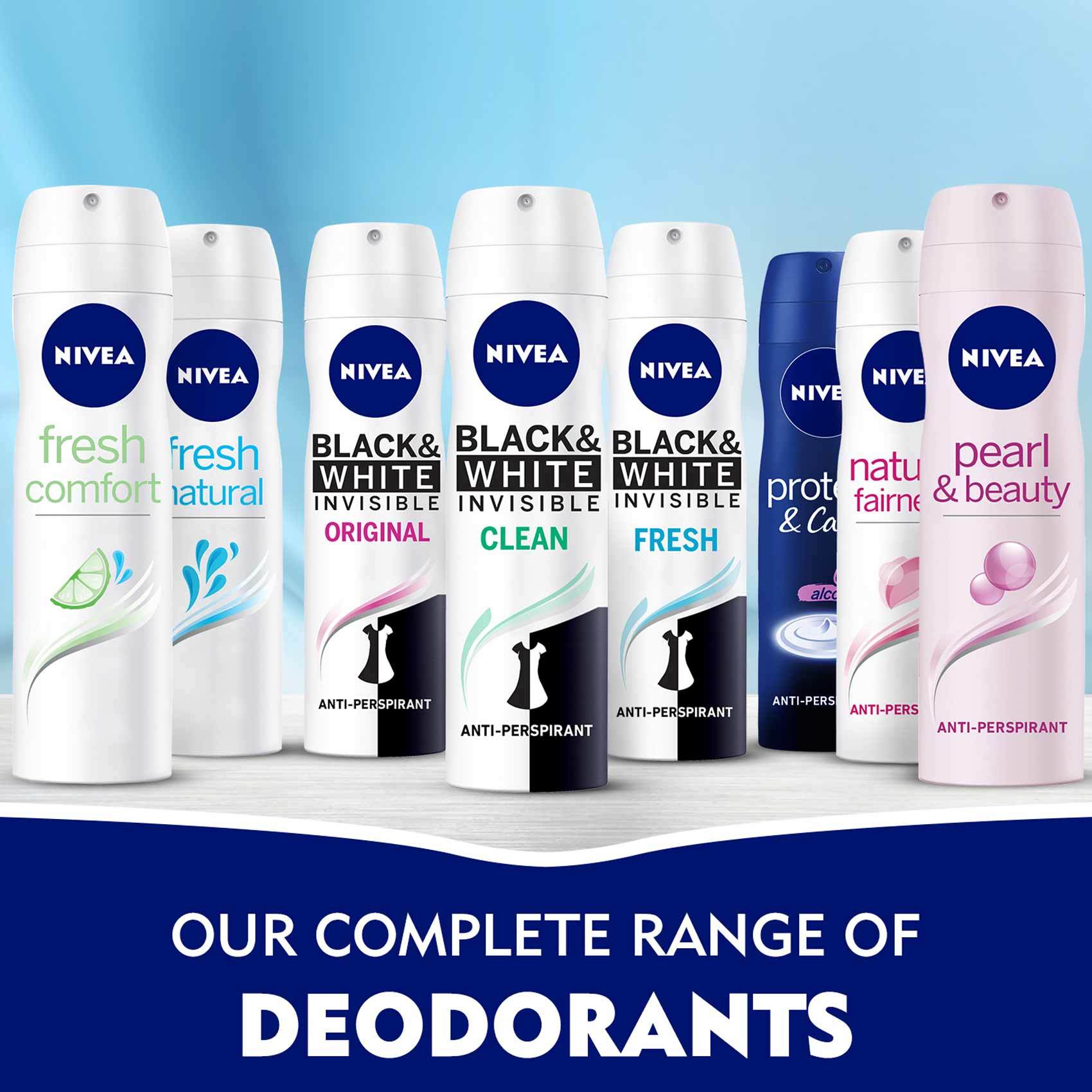 Buy Nivea Black And White Invisible Original Deodorant Spray 150ml