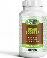 Oladole Natural Brain Booster To Improve Memory &amp; Clarity For Men &amp; Women- 1000mg 60 Capsules