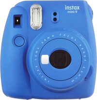 Fujifilm&nbsp;Instax Mini 9 Instant Film Camera, Cobalt Blue