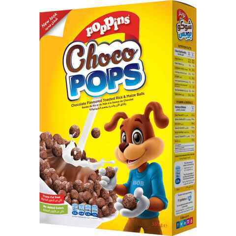 POPPINS CHOCO POPS CEREAL 350G