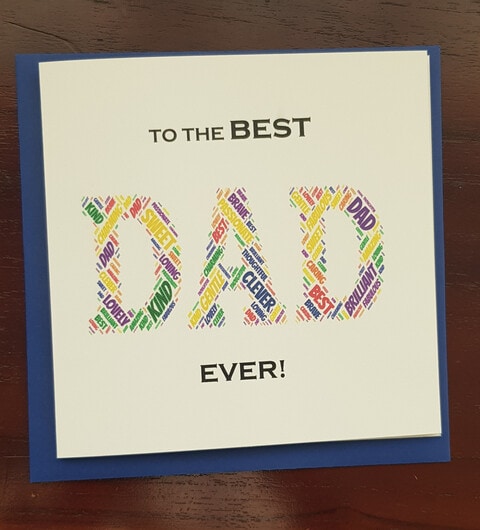 The best DAD ever card