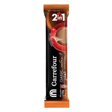 Carrefour Instant Coffee Mix 2 In 1 Classic 10 Gram