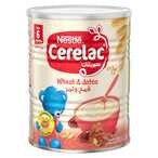 Buy Nestle Cerelac Infant Cereals With Iron+Wheat And Dates From 6 Months 400g in UAE
