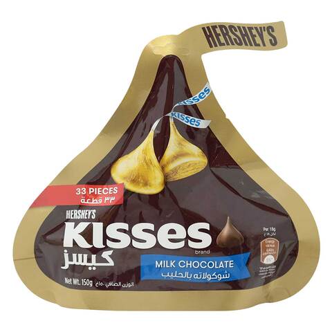 Hershey&#39;s Kisses Milk Chocolate 150g