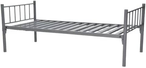 Single steel cot clearance size