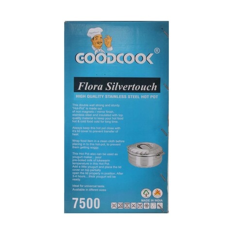 GoodCook Hot Pot 7.5 Liters - Silver