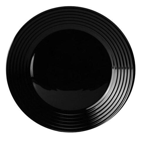 Luminarc Harena Shallow Dinner Plate Black 27cm
