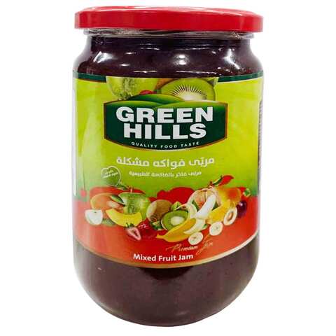 Green Hills Jam Mix Fruit 840 Gram