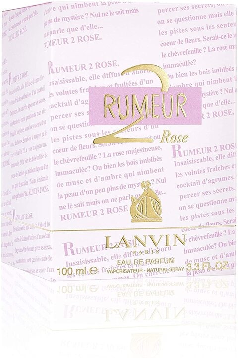Lanvin Rumeur 2 Rose Eau De Parfum For Women - 100ml
