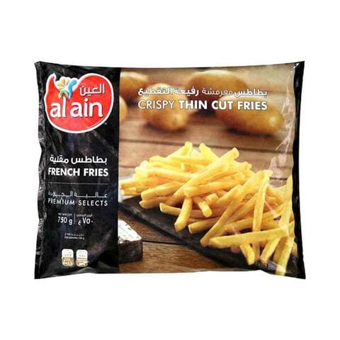 Al Ain Thin Cut French Fries 750g
