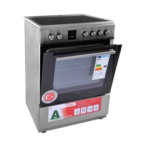 Vestel 60x60 Ceramic Cooker F66MV04X (Plus Extra Supplier&#39;s Delivery Charge Outside Doha)