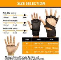 SKY-TOUCH Sports Cross Training Gloves with Wrist Support for WODs, Gym Workout Weightlifting and Fitness-Leather Padding No Calluses Weightlifting, Leather Padding, No Calluses, Suits Men and Women