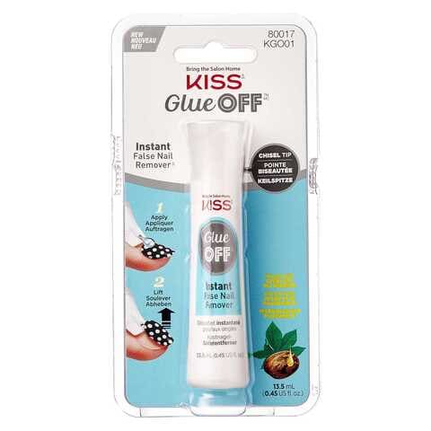 Kiss Glue Off False Nail Remover KGO01C White 13.5ml