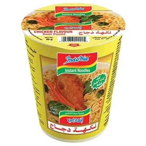 Indomie Noodles Chicken Flavor Cup 60 Gram
