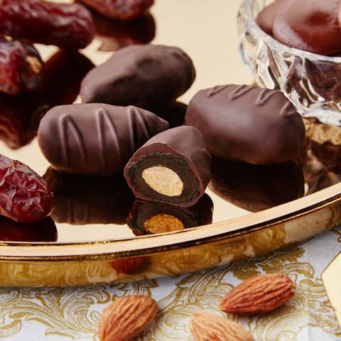Arabian Delights Chocodate With Almond And Dark Chocolate 150g