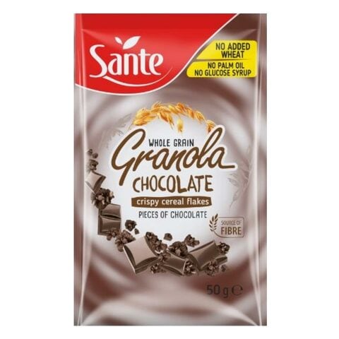 Sante Granola Dark Chocolate Crispy Cereal Flakes 350g