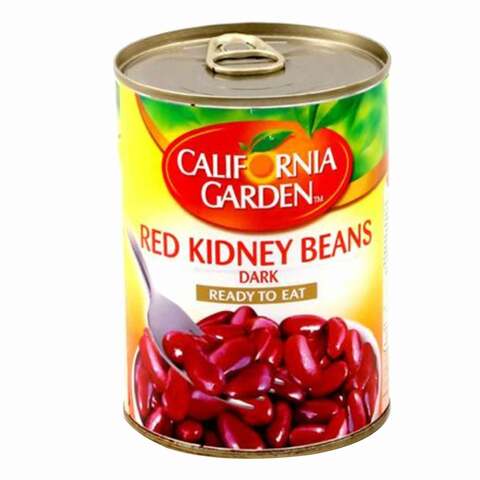 California Garden Ready To Eat Dark Red Kidney Beans 400g