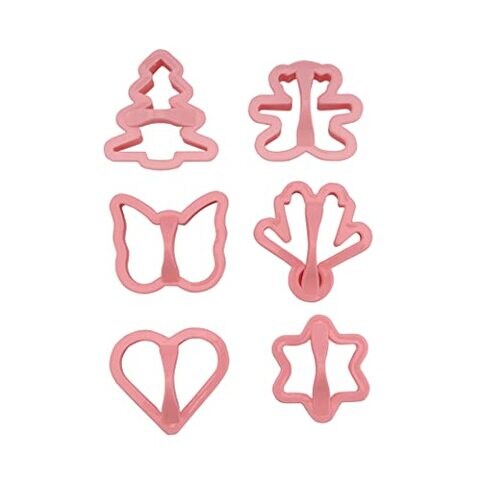 Generic Biscuit Moulds, 6Pcs Mould For Baking Biscuit, Rf10959, Cookie Cutters For Children, Baking Tools For The Kitchen, 6Pcs Different Shape Mould
