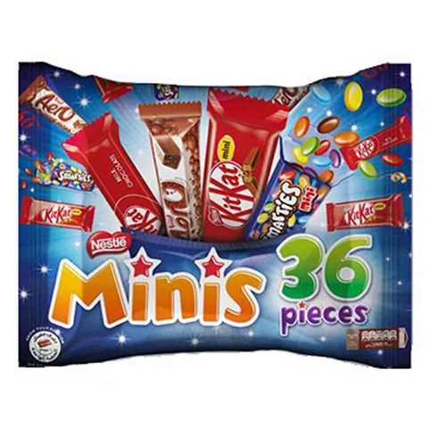 Nestle Chocolate Mini Mix Bag 480 Gram